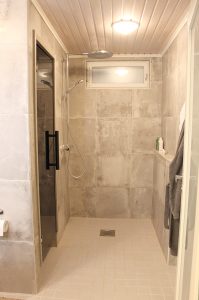 Kylpyhuoneen remontti ja sisustus 2018